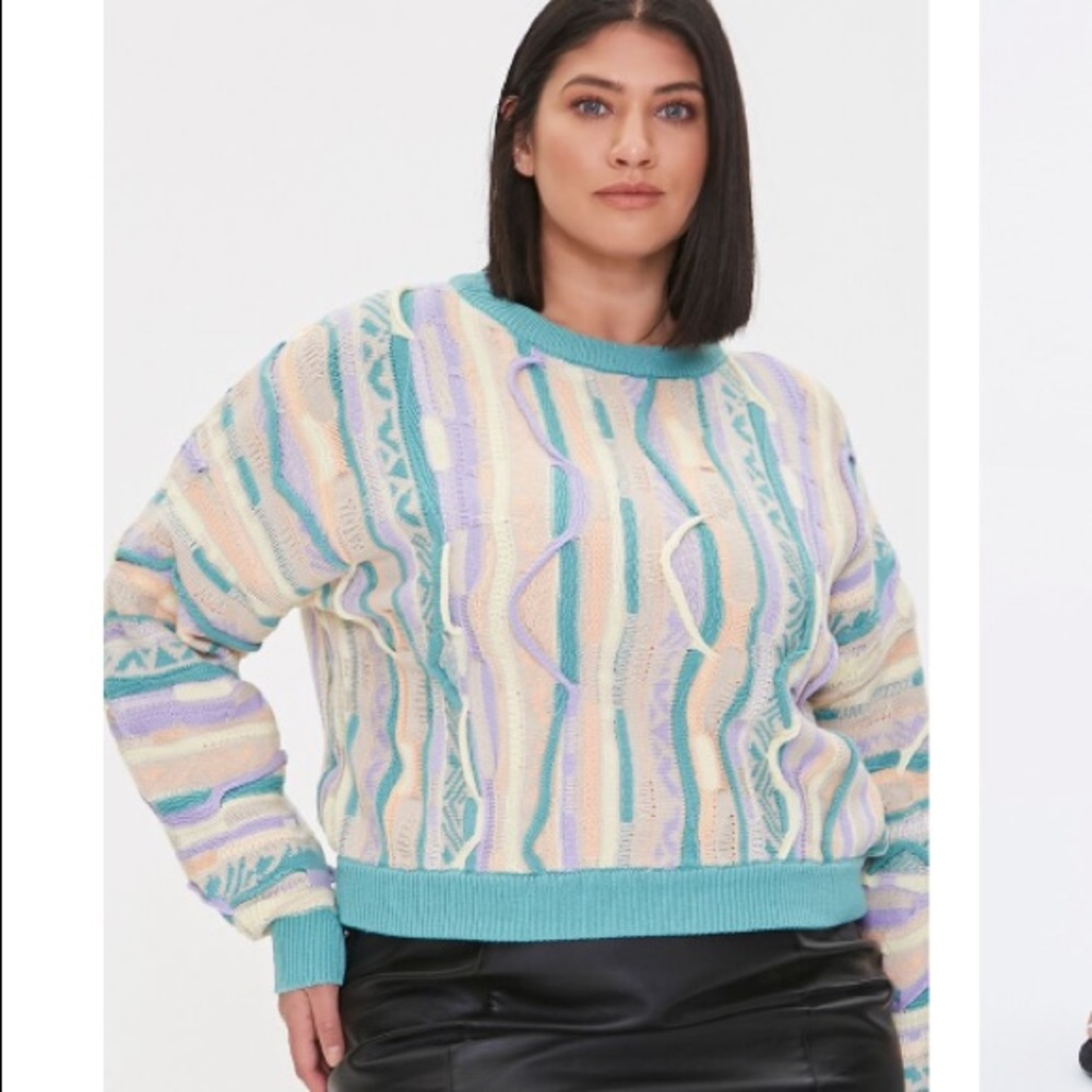90s inspired sweater